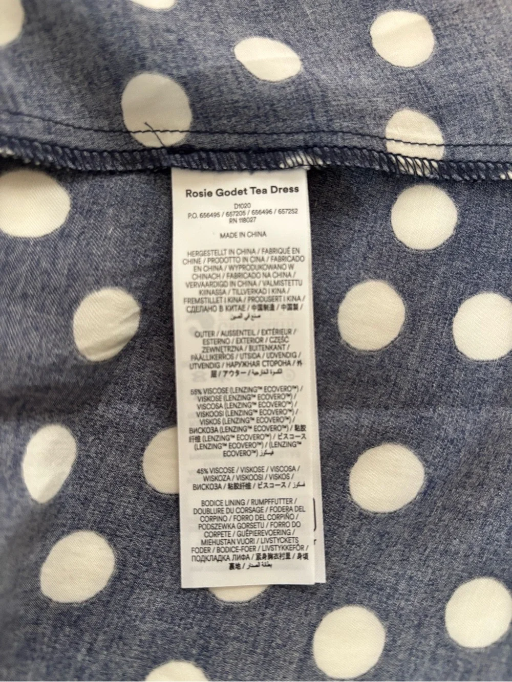 Boden Rosie Godet Tea Dress size 4 US
NWOT - Picture 7 of 12